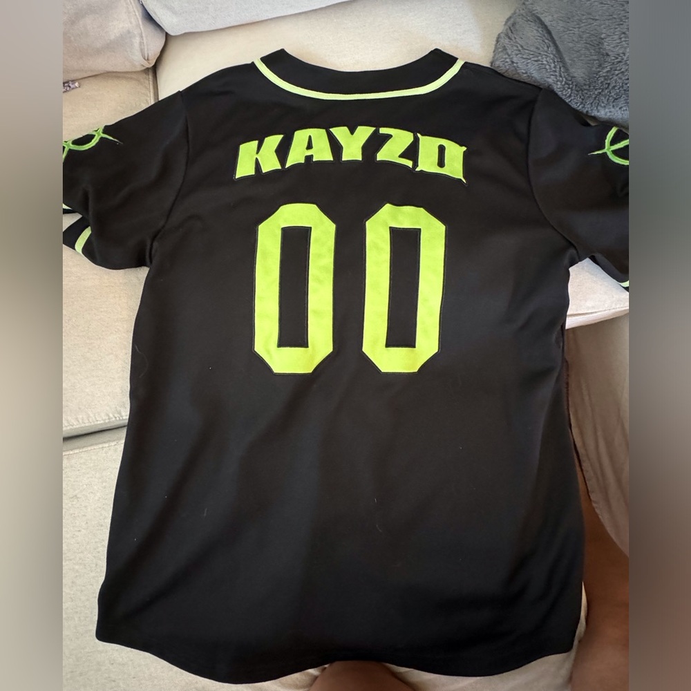 Kayzo Unleashed Baseball Jersey